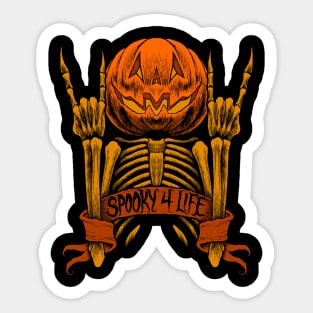 Spooky 4 Life Sticker